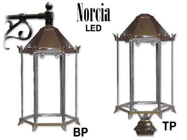 NORCIA LED in aluminium