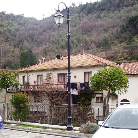 Pole Lido Calice with pastoral and BP Cavour lantern